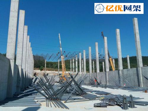 汉中料棚网架设计